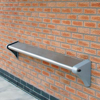 Carleton perch seat 1800mm in Stainless Steel