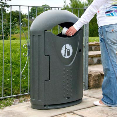 Evolution litter bin in Millstone