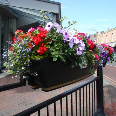 FullBloom Self-Watering Rail-Mounted Planters - 2