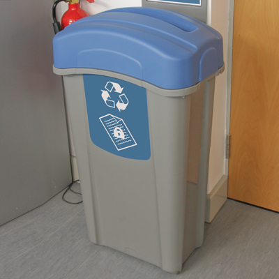 פח מחזור נייר / מסמכים חסויים 85 ®Eco Nexus