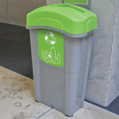 פח מחזור למגוון חומרים מתמחזרים 85 ®Eco Nexus